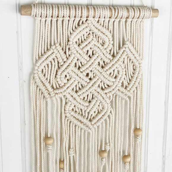 Celtic Knot Macramé Wall hanging