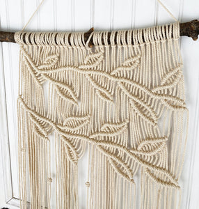 Leaves Macramé Wall Hanging